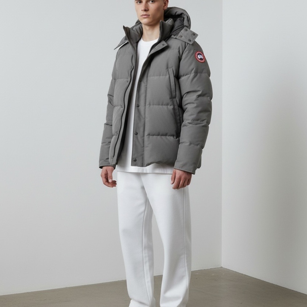 Canada Goose Wyndham Parka - Graphite - Men’s 2XL - Style 3808MT - Picture 13 of 14